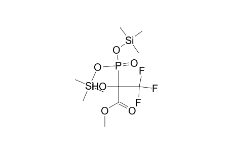 Methyl 2-[bis(trimethylsiloxy)phosphoryl]-3,3,3-trifluoro-2-hydroxypropionate