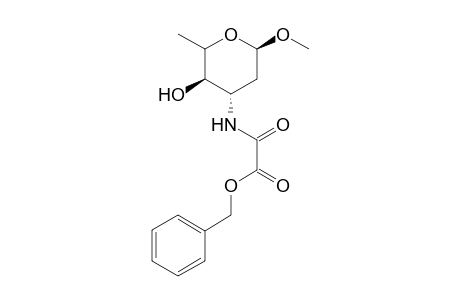 .alpha.-L-lyxo-Hexopyranoside, methyl 2,3,6-trideoxy-3-[[oxo(phenylmethoxy)acetyl]amino]-