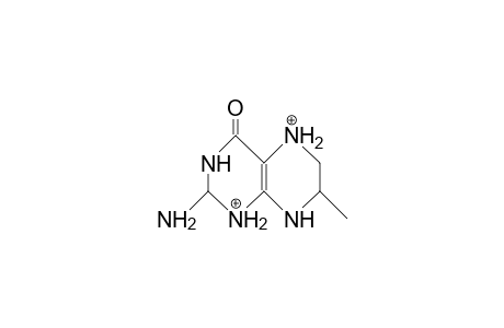 7-Methyl-5,6,7,8-tetrahydropterin dication