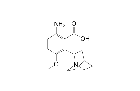 3-Quinuclidene-2-carboxy-p-methoxyanilide