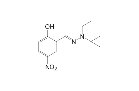 5-nitrosalicylaldehyde, tert-butylethylhydrazone