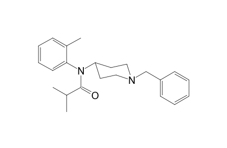 2-Methyl-N-(1-benzylpiperidin-4-yl)-N-(2-methylphenyl)propionamide