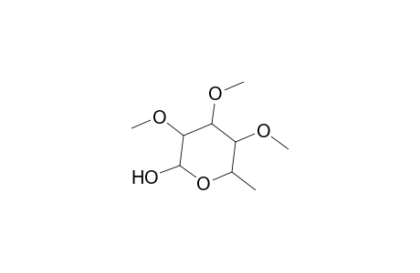 Mannopyranose, 6-deoxy-2,3,4-tri-O-methyl-, l-