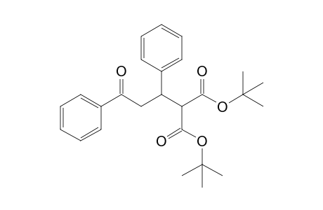 2-(3-keto-1,3-diphenyl-propyl)malonic acid ditert-butyl ester