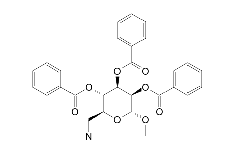 METHYL-6-AMINO-2,3,4-TRI-O-BENZOYL-6-DEOXY-ALPHA-D-MANNOPYRANOSIDE