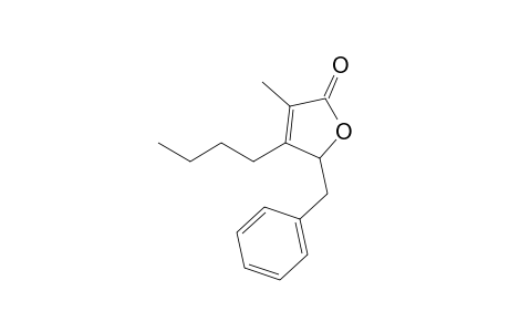3-Methyl-4-(n-butyl)-5-benzyl-2(5H)-furanone