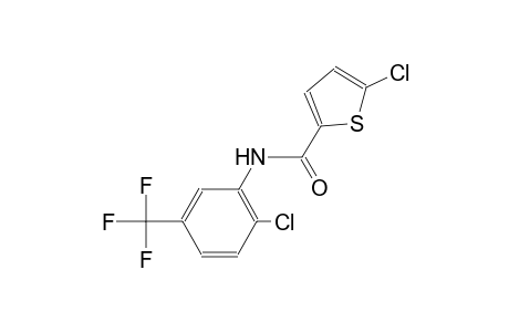 5-chloro-N-[2-chloro-5-(trifluoromethyl)phenyl]-2-thiophenecarboxamide