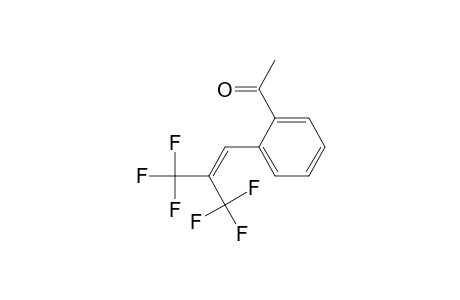1-(2-acetylphenyl)-3,3,3-trifluoro-2-(trifluoromethyl)-1-propene