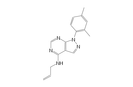 1H-pyrazolo[3,4-d]pyrimidin-4-amine, 1-(2,4-dimethylphenyl)-N-(2-propenyl)-