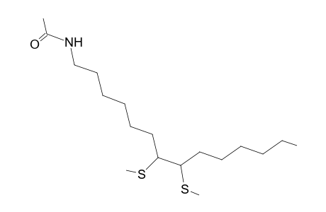 7,8-bis(Methylthio)-tetradecyl-1-(N-acetyl)amine