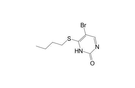 5-Bromo-4-(butylsulfanyl)-2(1H)-pyrimidinone