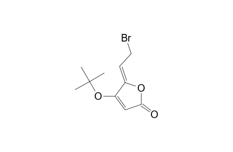 2(5H)-Furanone, 5-(2-bromoethylidene)-4-(1,1-dimethylethoxy)-, (Z)-