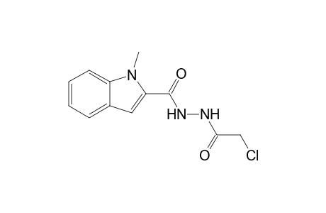 N'-(2-chloranylethanoyl)-1-methyl-indole-2-carbohydrazide