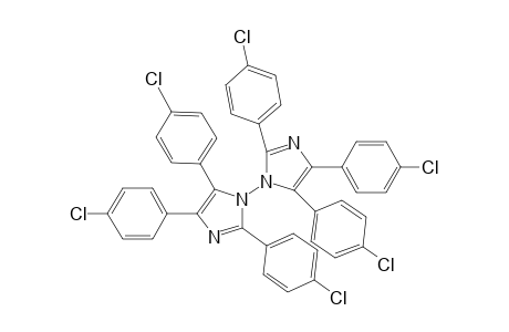 1,1'-Bi-1H-imidazole, 2,2',4,4',5,5'-hexakis(4-chlorophenyl)-