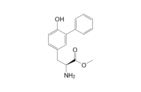 (S)-Methyl 2-amino-3-(6-hydroxybiphenyl-3-yl)propanoate