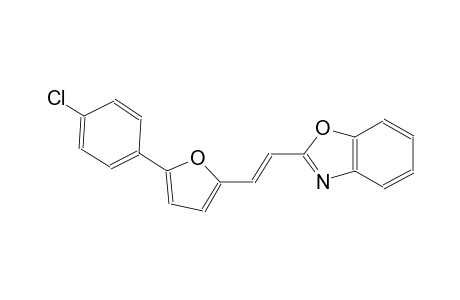 benzoxazole, 2-[(E)-2-[5-(4-chlorophenyl)-2-furanyl]ethenyl]-