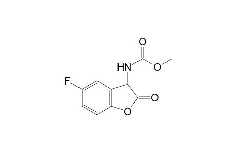 Methyl (5-fluoro-2-oxo-2,3-dihydrobenzofuran-3-yl)carbamate