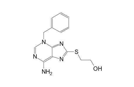 2-[(6-amino-3-benzyl-3H-purin-8-yl)sulfanyl]ethanol