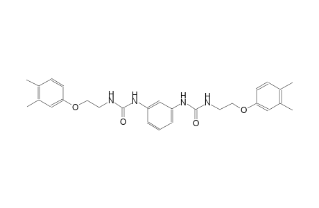 N-[2-(3,4-dimethylphenoxy)ethyl]-N'-{3-[({[2-(3,4-dimethylphenoxy)ethyl]amino}carbonyl)amino]phenyl}urea