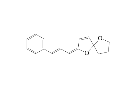 2-(2E-3-Phenylprop-2-enylidene)-1,6-dioxaspiro[4.4]non-3-ene