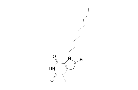 Purine-2,6(1H,3H)-dione, 8-bromo-3-methyl-7-nonyl-