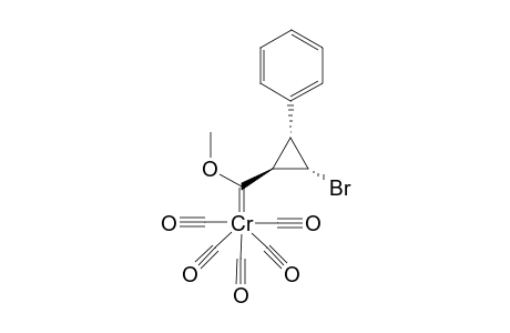 Pentacarbonyl{[(1R*,2S*,3R*)-2-Bromo-3-phenylcyclopropyl]methoxy]methylidene}chromium(0)