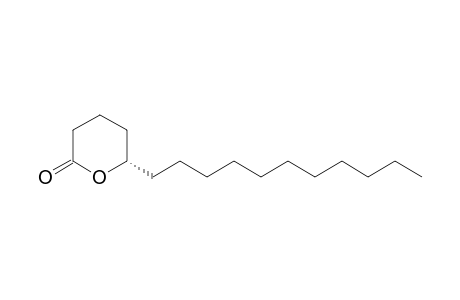 (6S)-6-undecyl-2-oxanone