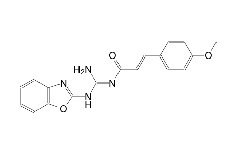 N-(1,3-benzoxazol-2-yl)-N''-[(E,2E)-3-(4-methoxyphenyl)-2-propenoyl]guanidine