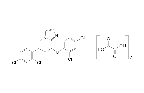 1-[4-(2,4-dichlorophenoxy)-2-(2,4-dichlorophenyl)butyl]imidazole, oxalate(1:2)