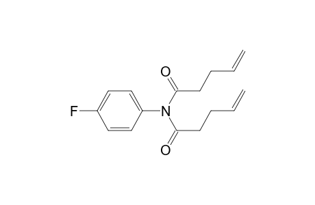 N-(4-Fluorophenyl)-N-(pent-4-enoyl)pent-4-enamide