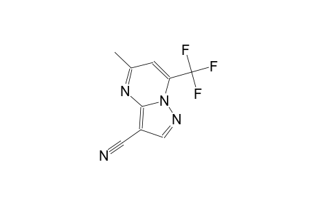 5-methyl-7-(trifluoromethyl)pyrazolo[1,5-a]pyrimidine-3-carbonitrile