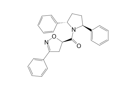[(2S,5S)-2,5-diphenyl-1-pyrrolidinyl]-[(5R)-3-phenyl-4,5-dihydroisoxazol-5-yl]methanone