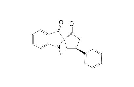 (1S,4S)-1'-methyl-4-phenylspiro[cyclopentane-1,2'-indoline]-2,3'-dione