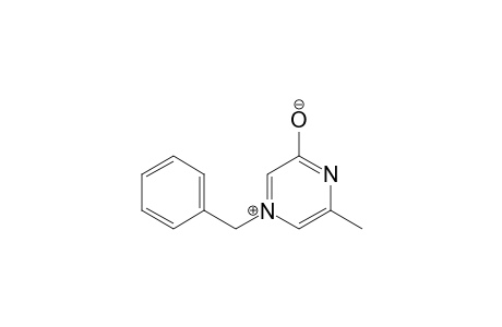 1-Benzyl-5-methyl-3-oxidopyrazinium