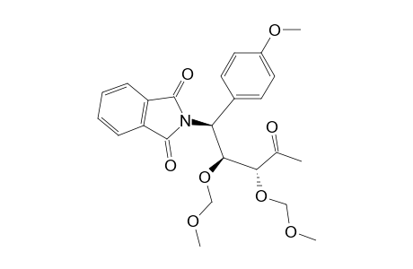 (3R,4S,5S)-3,4-bis[(methoxymethyl)oxy]-5-(p-methoxyphenyl)-5-(1,3-dioxo-2-azindan-2-yl)pentan-2-one