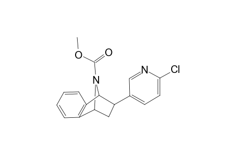 N-(Methoxycarbonyl)-2,3-benzo-5-(6'-chloro-3'-pyridyl)-7-azabicyclo[2.2.1]hept-2-ene