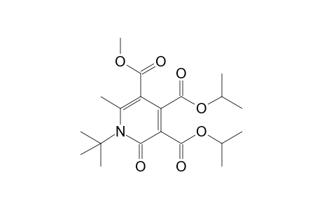 3,4-Diisopropyl 5-Methyl N-(t-butyl)-6-methyl-2-pyridone-3,4,5-tricarboxylate