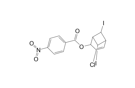 3-chlor-endo-6,syn-7-diiodbicyclo[3.1.1]hept-3-en-2-yl-4-nitrobenzoat