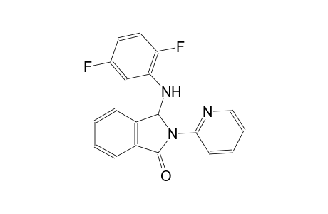 1H-isoindol-1-one, 3-[(2,5-difluorophenyl)amino]-2,3-dihydro-2-(2-pyridinyl)-