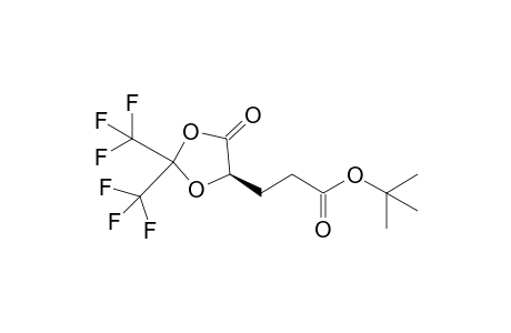 (R)-t-Butyl 3-[2',2'-bis(trifluoromethyl)-4'-oxo-1',3'-dioxolan-5'-yl]-propionate