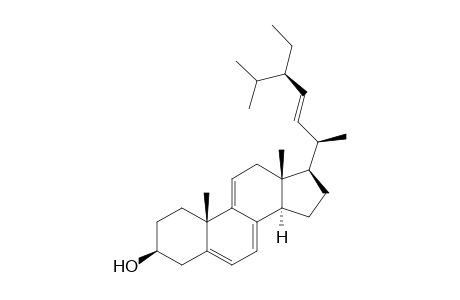 (22E,24R)-24-ethylcholesta-5,7,9(11),22-tetraen-3b-ol