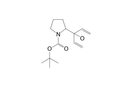 2-(1-hydroxy-1-vinyl-prop-2-enyl)pyrrolidine-1-carboxylic acid tert-butyl ester