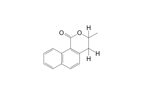 (+/-)-3,4-dihydro-3-methyl-1H-naphtho[1,2-c]pyran-1-one