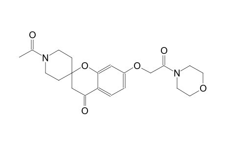 1'-acetyl-7-(2-morpholino-2-oxoethoxy)spiro[chroman-2,4'-piperidin]-4-one