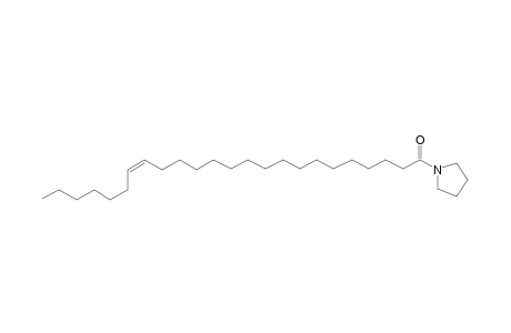 17-Tetracosenoic acid, pyrrolidide