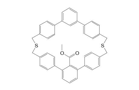2'-(Carbmethoxy)bis(1,1':4',1"-terphenyl-4,4"-dimethyl)disulfide