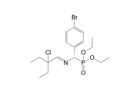 (S)-Diethyl {[(E)-2-Chloro-2-ethyl-1-butylidene]amino}(4-bromophenyl)methylphosphonate