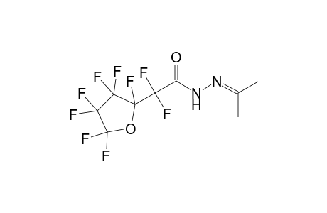 2,2-bis(fluoranyl)-2-[2,3,3,4,4,5,5-heptakis(fluoranyl)oxolan-2-yl]-N-(propan-2-ylideneamino)ethanamide