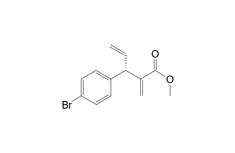 (S)-methyl 3-(4-bromophenyl)-2-methylenepent-4-enoate