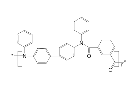 Poly(n,n'-diphenylbenzidine isophthalamide)